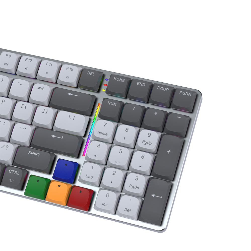 Fantech SUPER MAXFIT AIR99 MK916 95% Low Profile Wireless Brown Switch Mechanical Keyboard Fantech SUPER MAXFIT AIR99 MK916 95% Low Profile Wireless Brown Switch Mechanical Keyboard